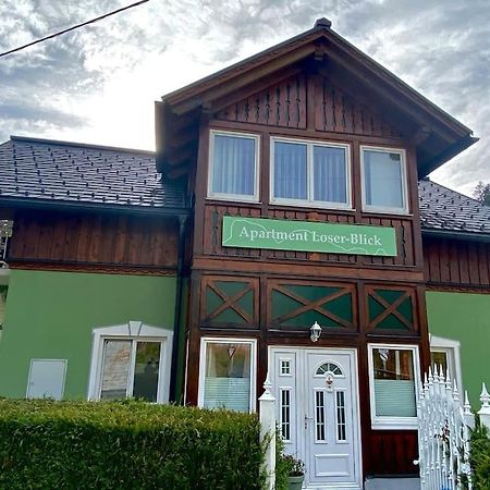 S&W Apartment Loserblick Altaussee Kültér fotó